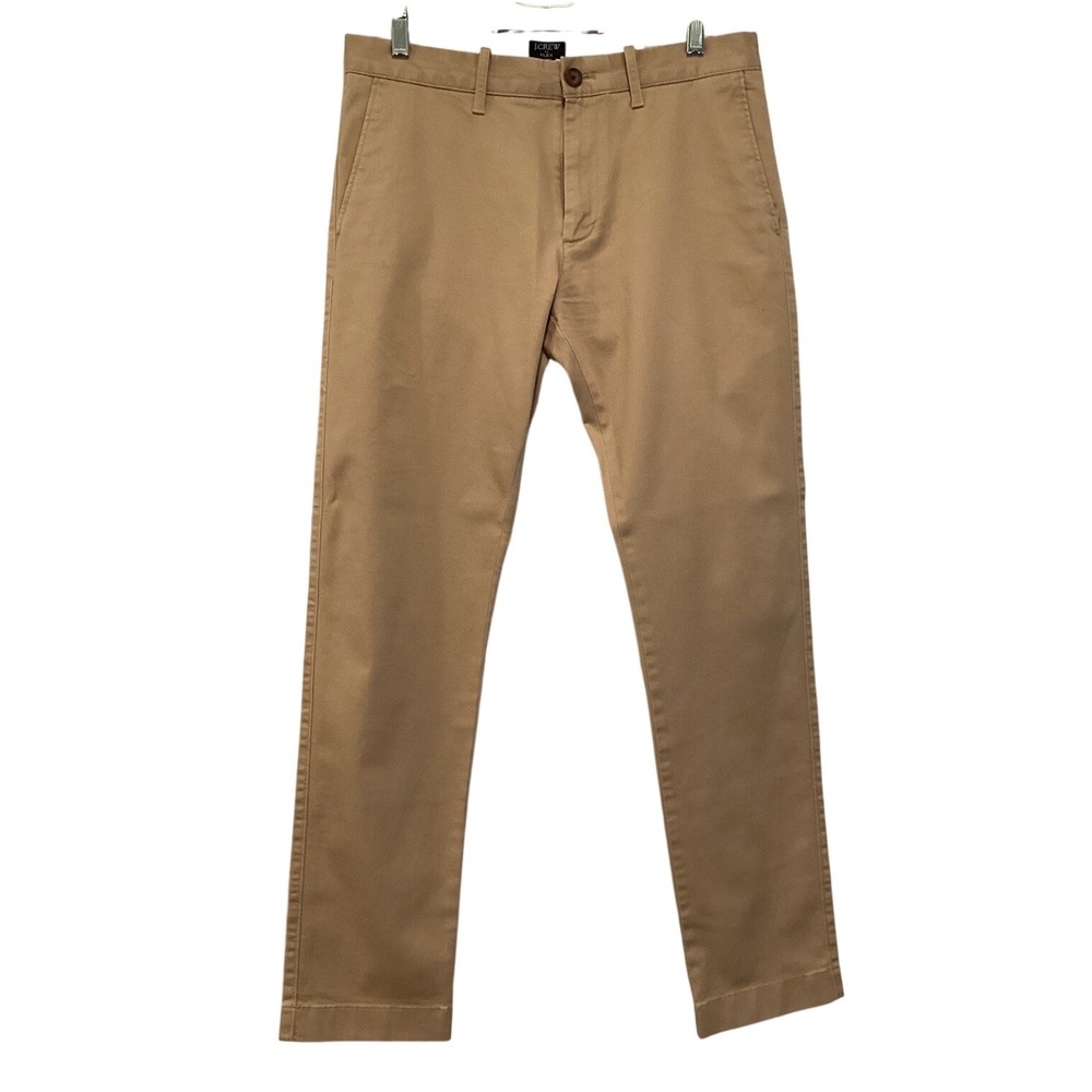 J.Crew Men's Slim‎ Flex Chino Pants - Khaki/Tan - Size 30x30 - Stretch Cotton